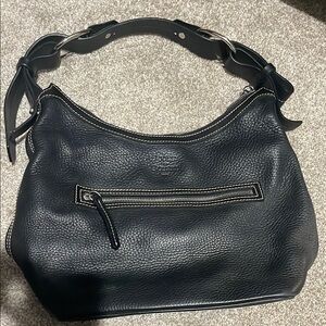 Dooney & Bourke Black Leather Shoulder Bag